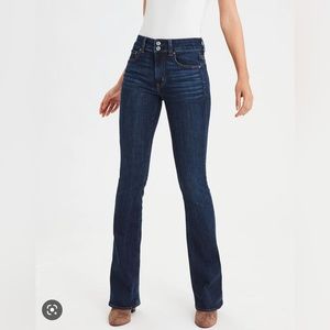 American Eagle artist flare jeans